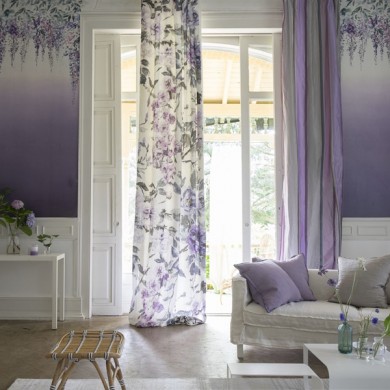 Shanghai Garden Violet Fdg2295 02 Designers Guild デザイナーズギルド カーテン 自由が丘 世田谷 目黒 Beautiful Days ビューティフルデイズ